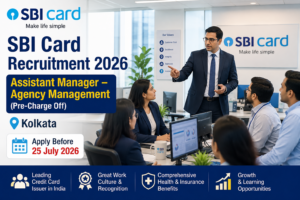 SBI Card Recruitment 2026