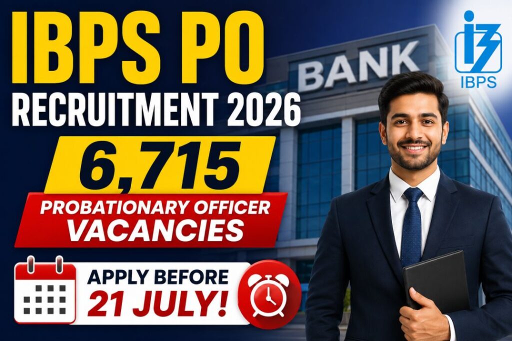 ibps po bank recruitment