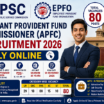 UPSC EPFO APFC Recruitment 2026: Apply Online for 80 Assistant Provident Fund Commissioner Posts