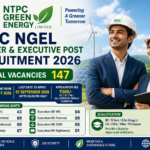 NTPC NGEL Engineer and Executive Recruitment 2026: Apply Online for 147 Posts