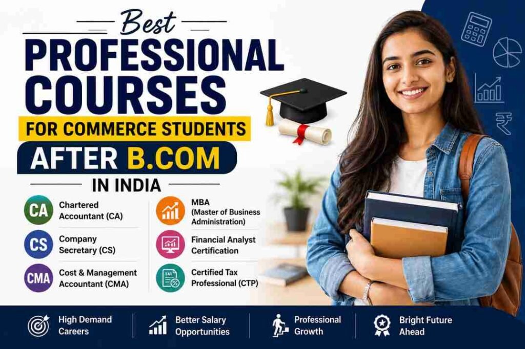 best careers after B Com